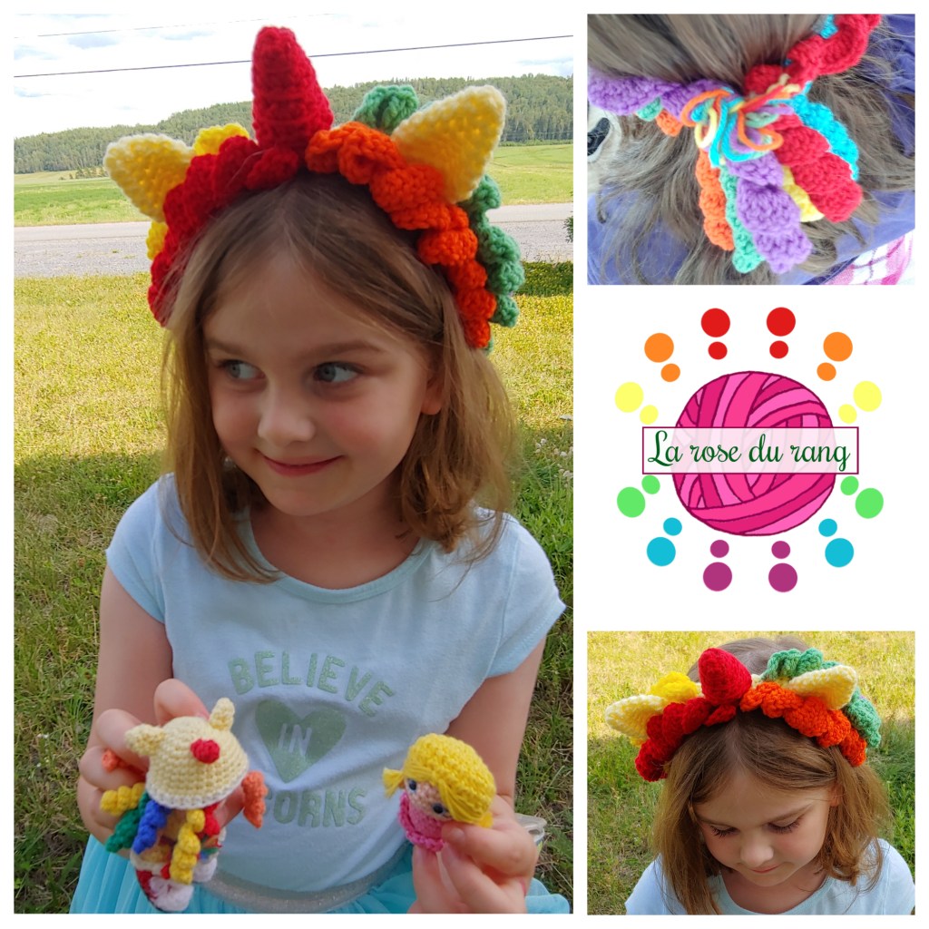 Bandeau licorne || Unicorn headband