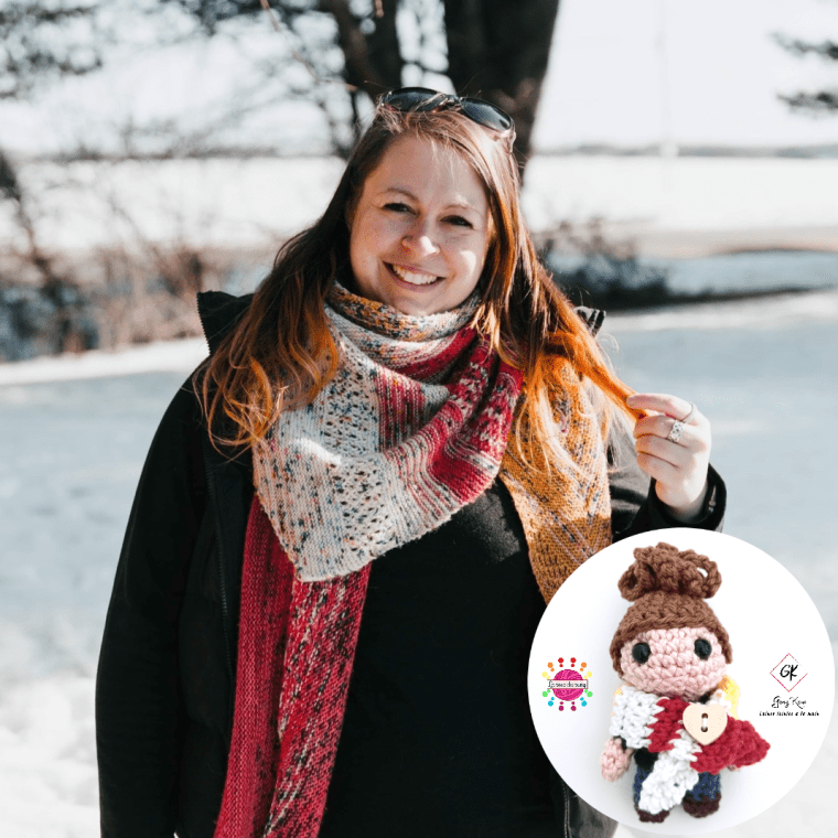 Notre Univers au Crochet avec Geny Kean tricot, crochet et laines teintes à la main