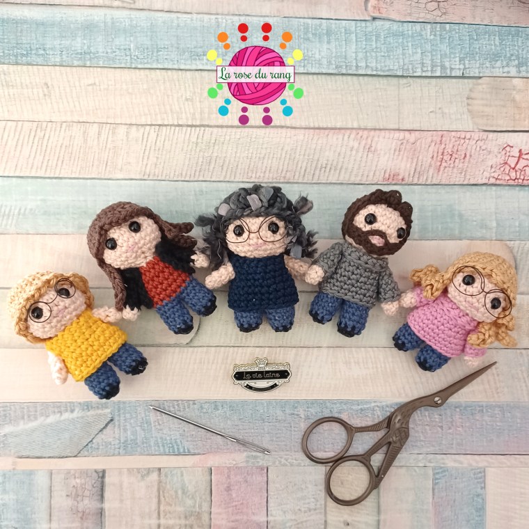 La Vie Laine de Rimouski custom dolls by La rose du rang