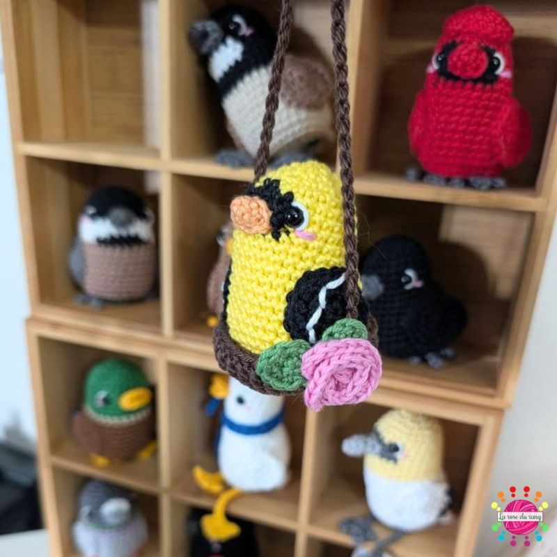 Patron gratuit : Balançoire pour&nbsp;amigurumi