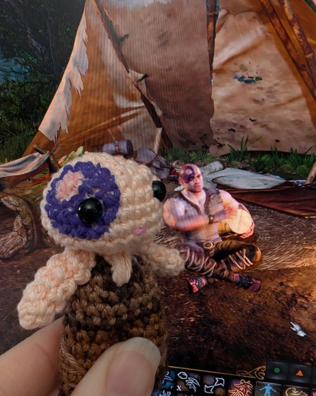 Fan art BG3 par La rose du rang Minsc