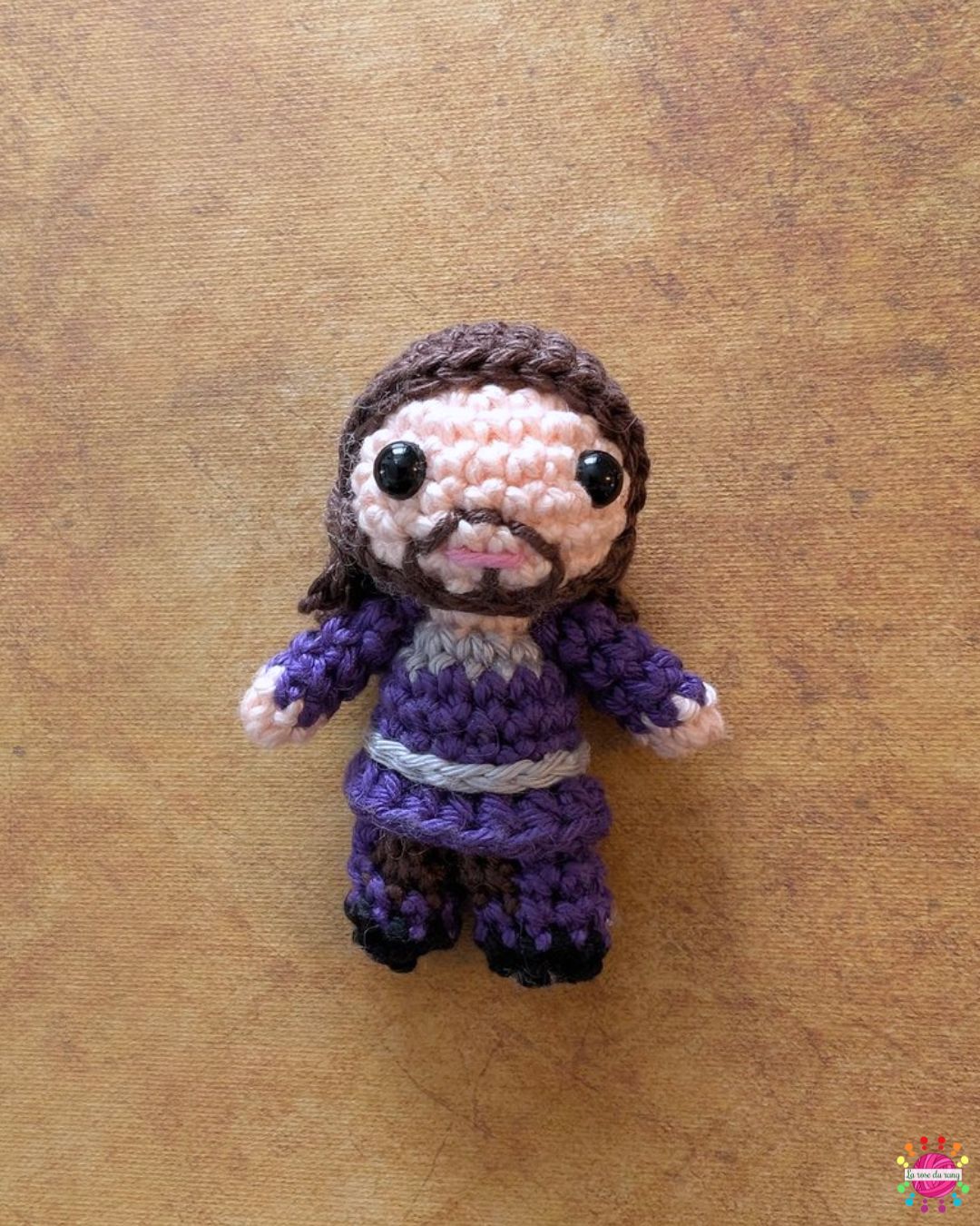Crochet Fan Art Baldur's Gate III par La rose du rang Gale Dekarios