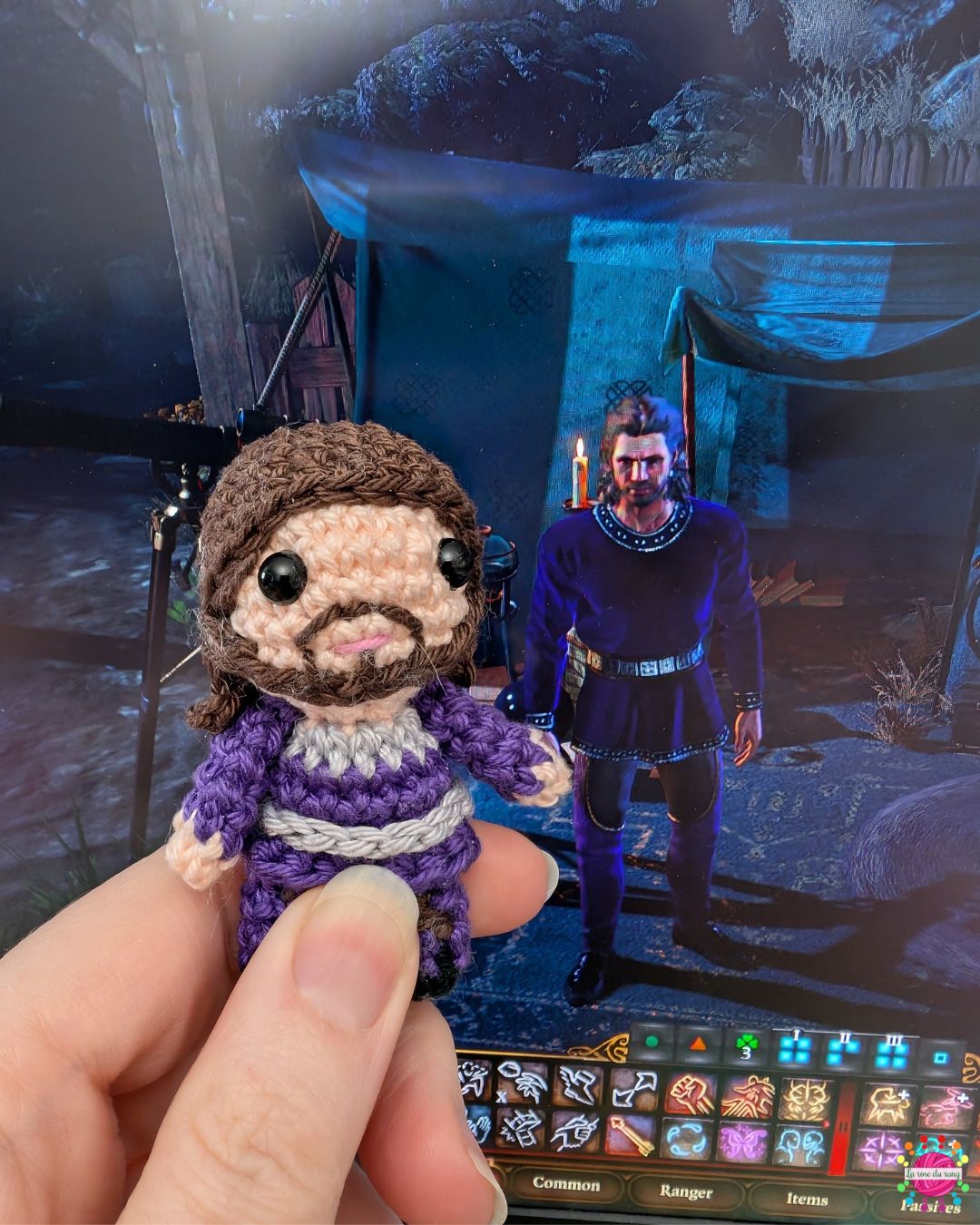 Fan art BG3 par La rose du rang Gale