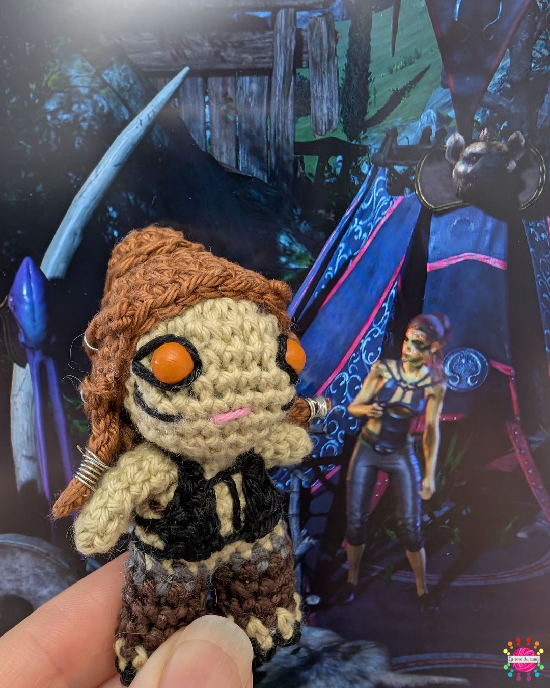 Fan art BG3 par La rose du rang Lae'zel