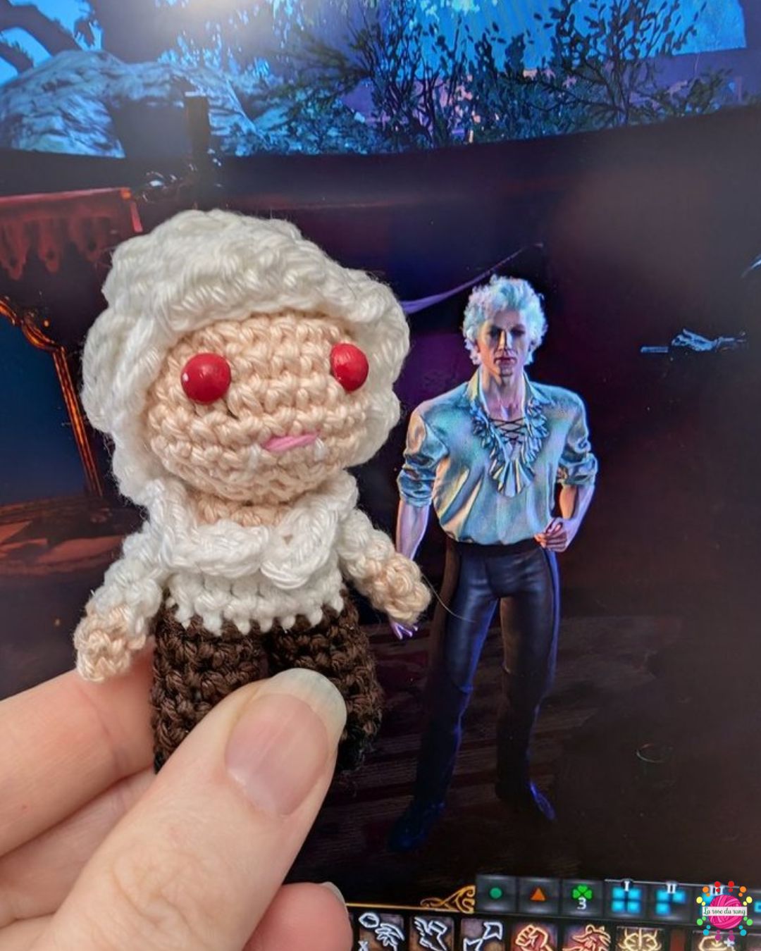 Fan art BG3 par La rose du rang Astarion